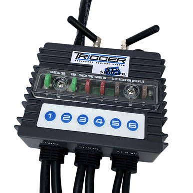 Trigger Wireless Controller with Bluetooth and RF control.