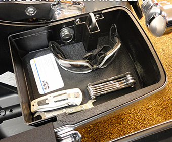 Top Shelf Saddlebag Organizers for Harley-Davidson Touring Motorcycles